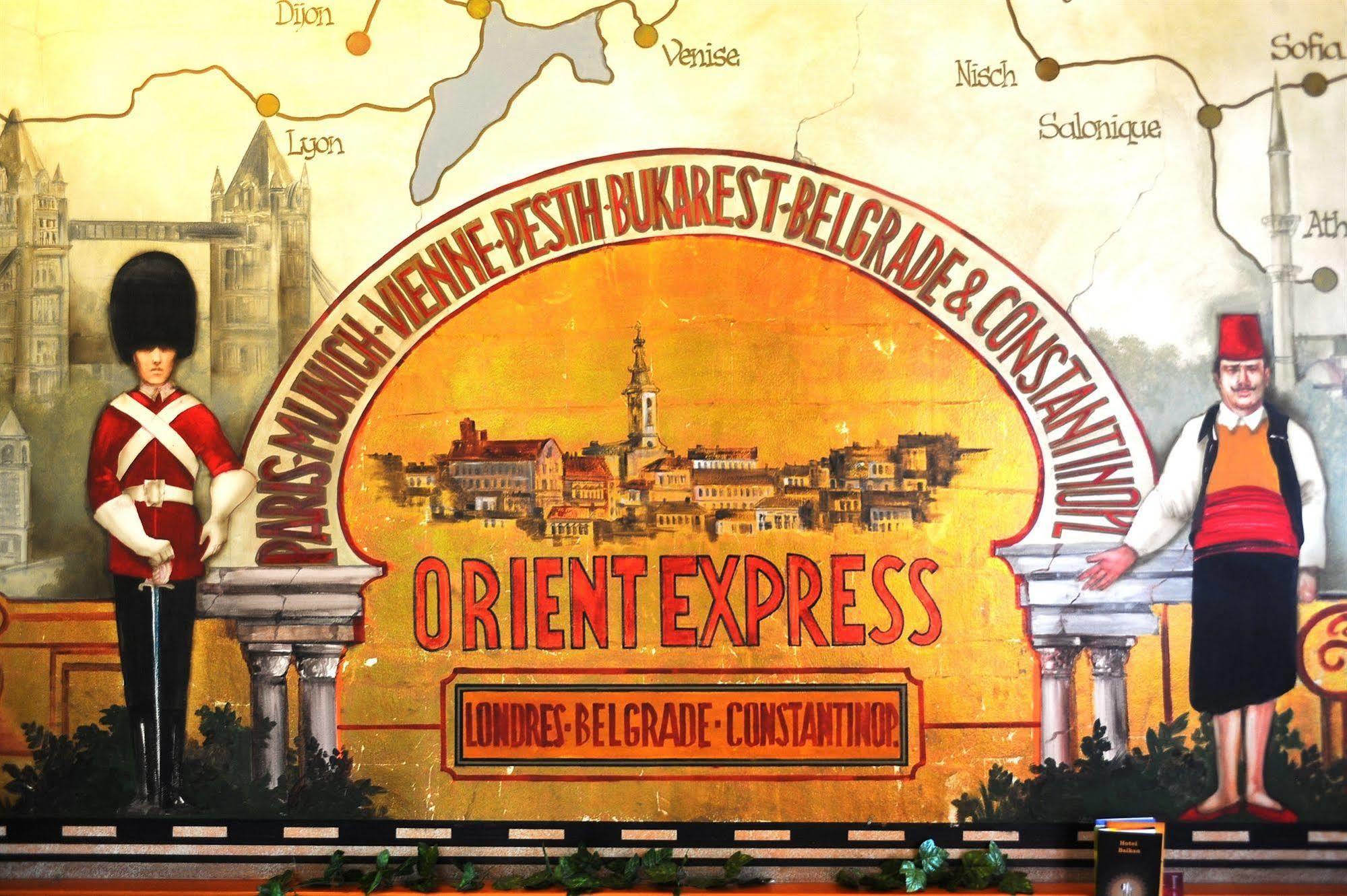 Hotel Balkan Orient Express Belgrad Zewnętrze zdjęcie